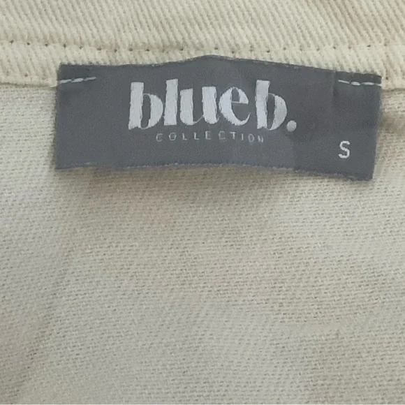 Crochet knit cream cropped jacket - Picture 4 of 4